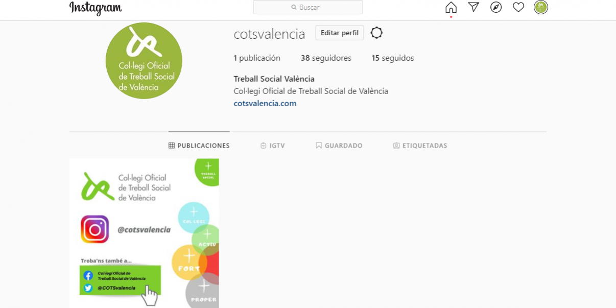 Instagram COTSvalencia