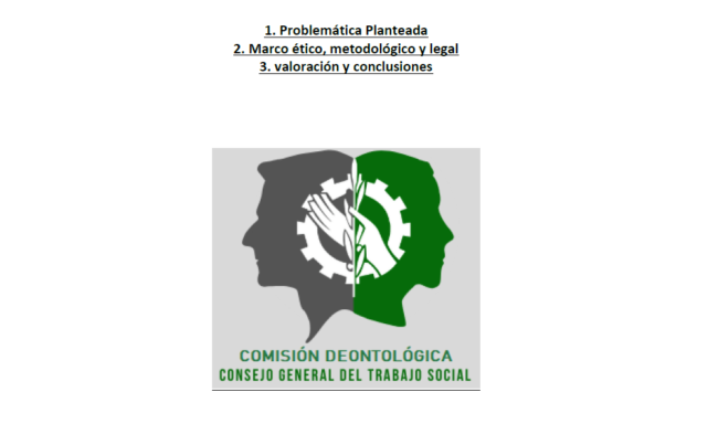 Comisión Deontológica CGTS