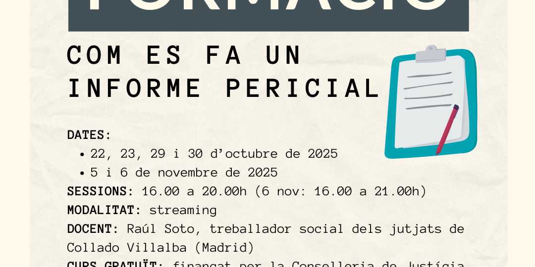 CURSO INFORME PERICIAL